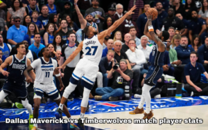 Dallas Mavericks vs Timberwolves match player stats